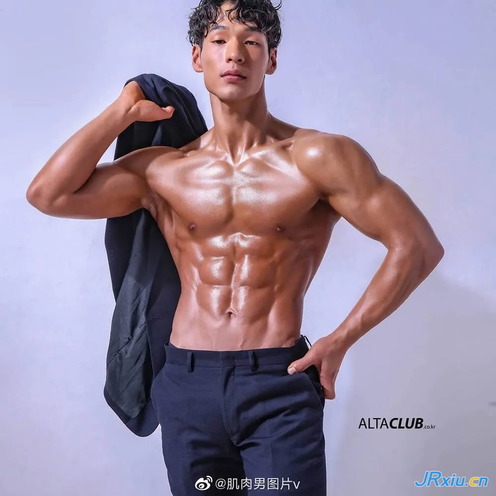 韩国健身运动员健体帅哥