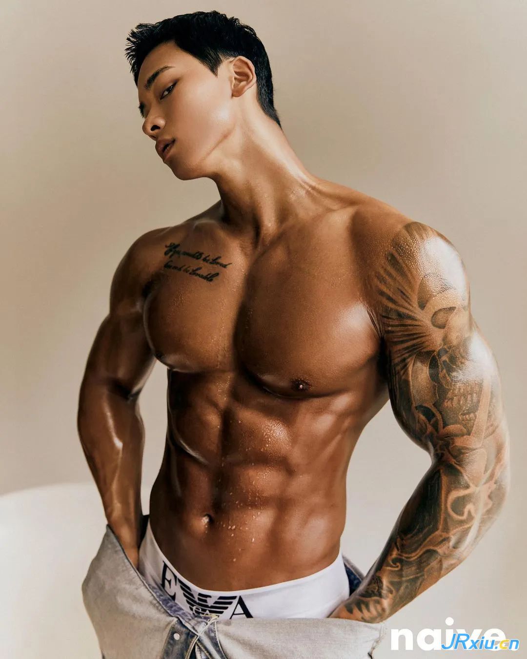 韩国健身帅哥