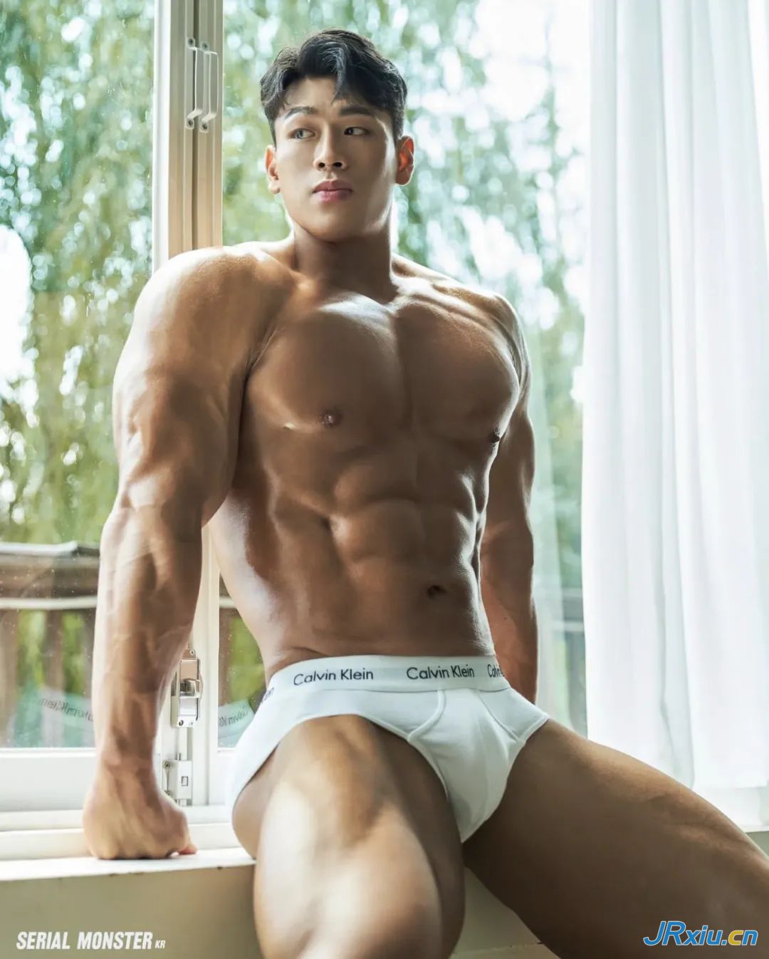 韩国健身男模肌肉帅哥